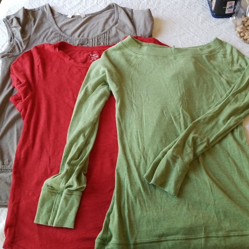 Three large tops